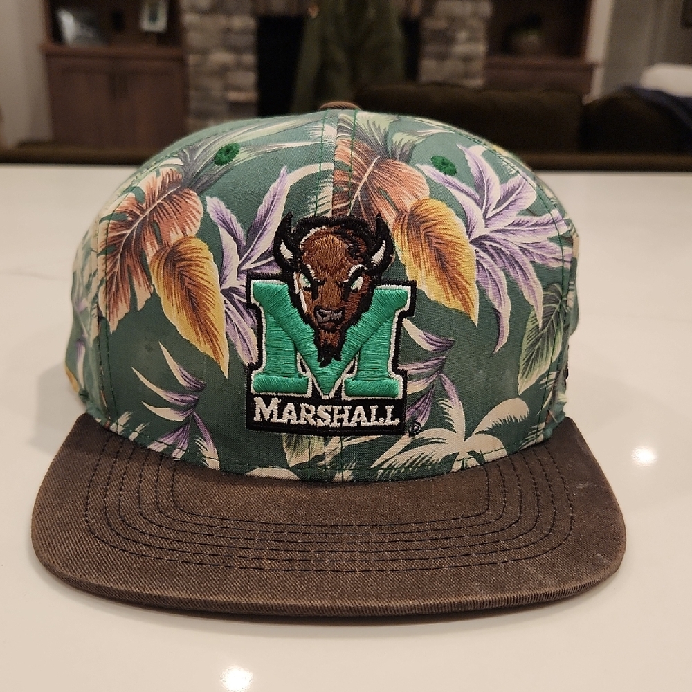 Top of the World Green and Brown Marshall Hat
